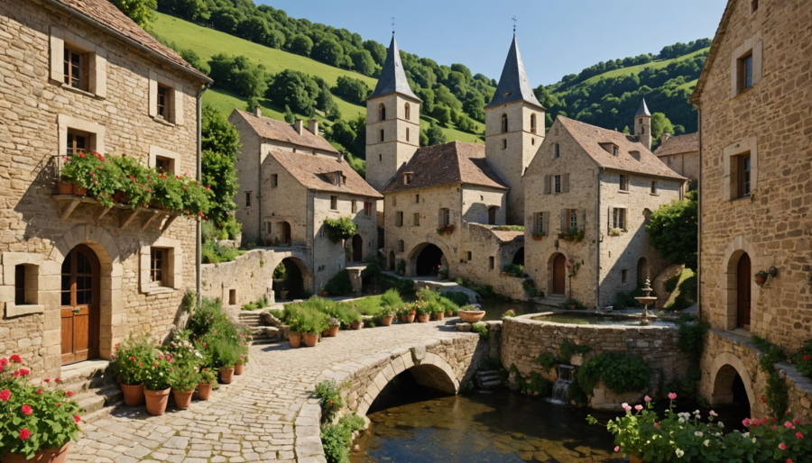 Aveyron dorpen ontdekking : cultuur en landschap